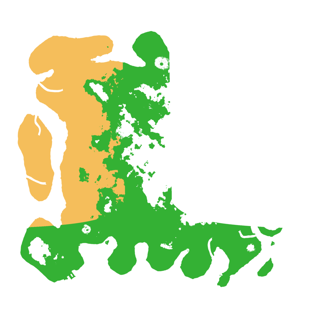 Biome Rust Map: Procedural Map, Size: 3650, Seed: 30836016