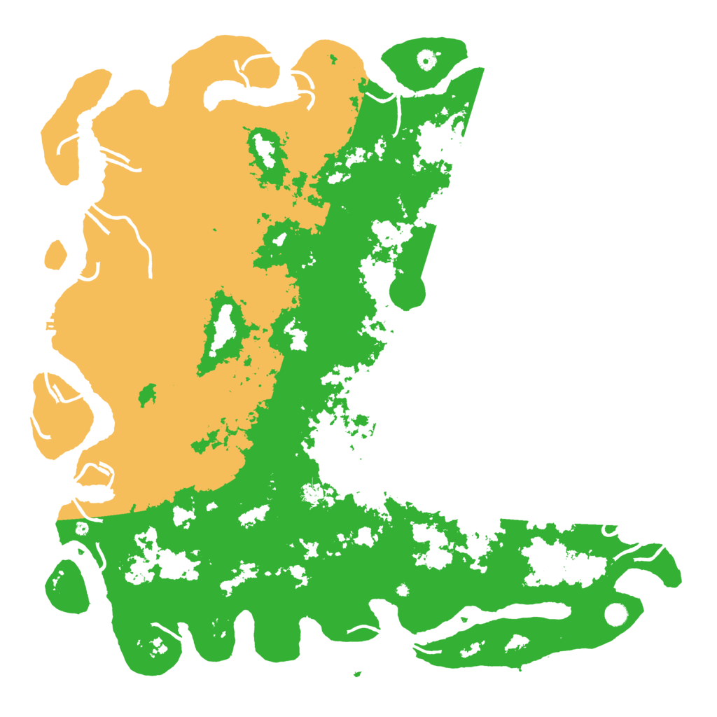 Biome Rust Map: Procedural Map, Size: 5500, Seed: 547918997