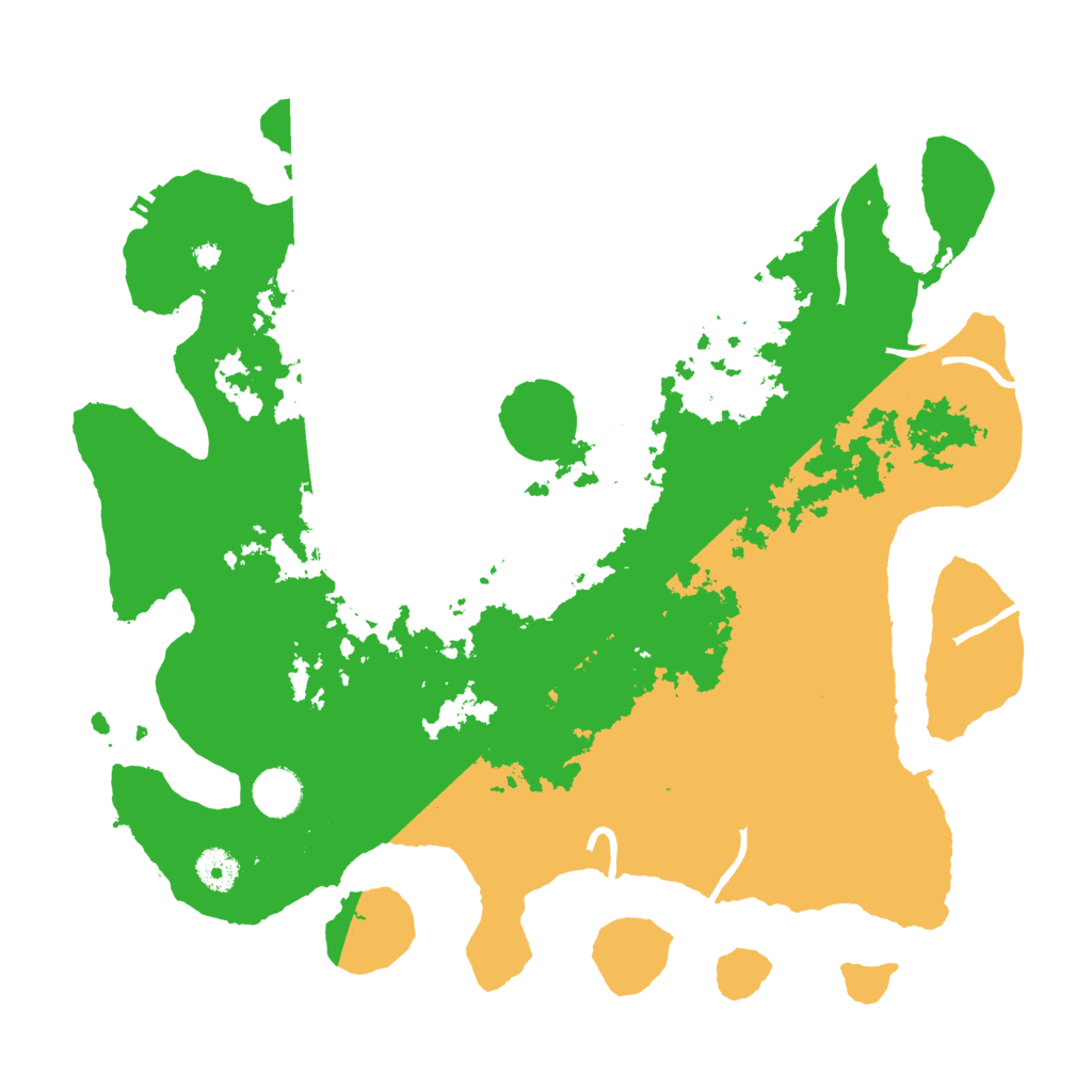 Biome Rust Map: Procedural Map, Size: 3900, Seed: 93038370