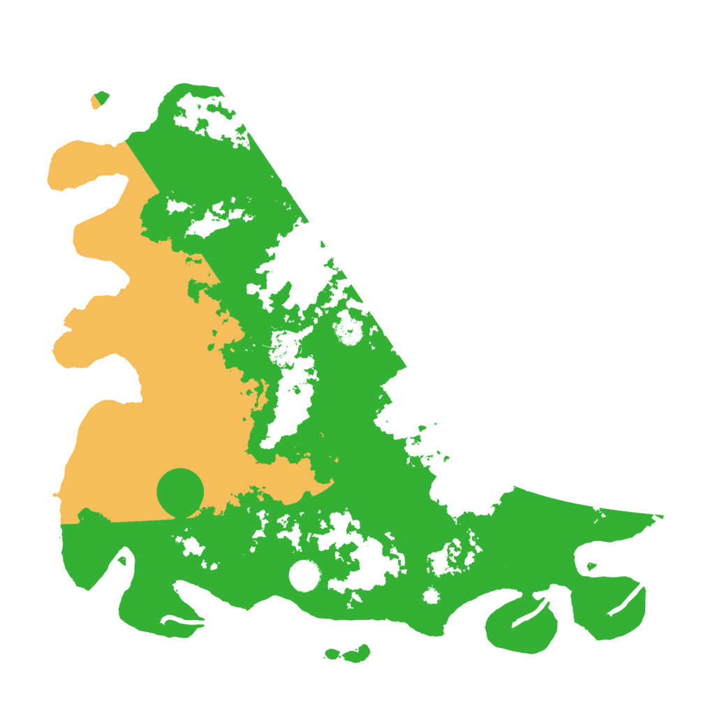 Biome Rust Map: Procedural Map, Size: 4000, Seed: 76431928
