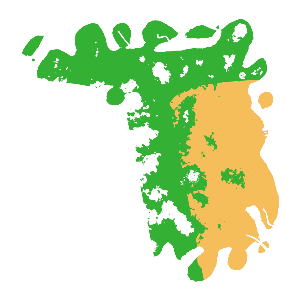 Biome Rust Map: Procedural Map, Size: 4400, Seed: 27086771