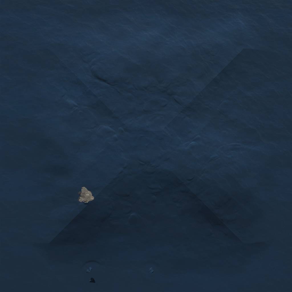 Rust Map: Procedural Map, Size: 1000, Seed: 89347583, 3 Monuments