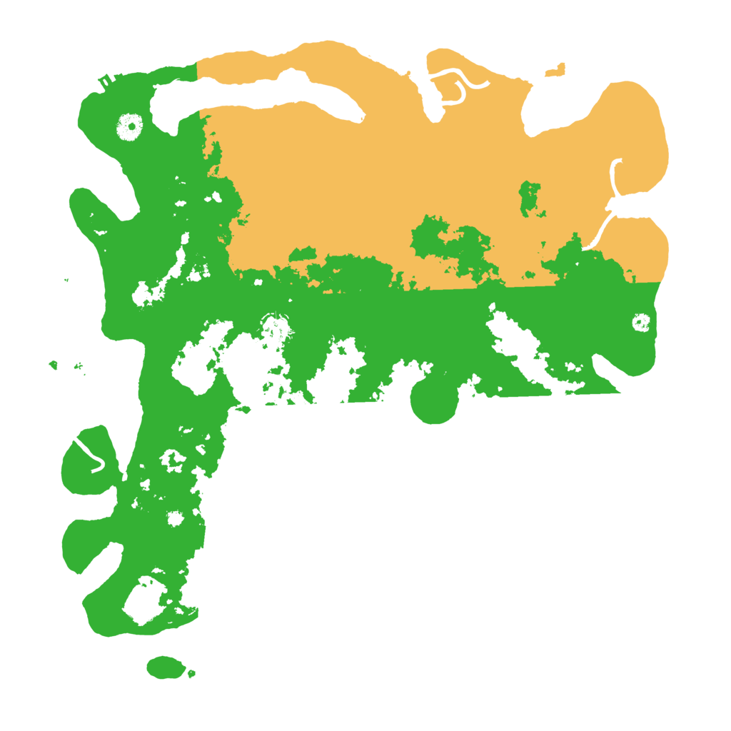 Biome Rust Map: Procedural Map, Size: 4100, Seed: 93722114