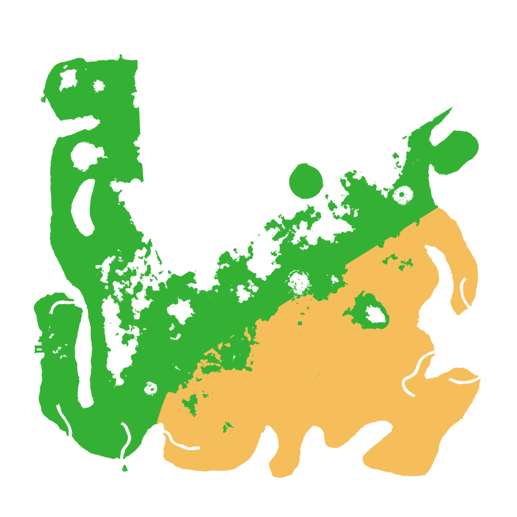 Biome Rust Map: Procedural Map, Size: 4100, Seed: 38182606