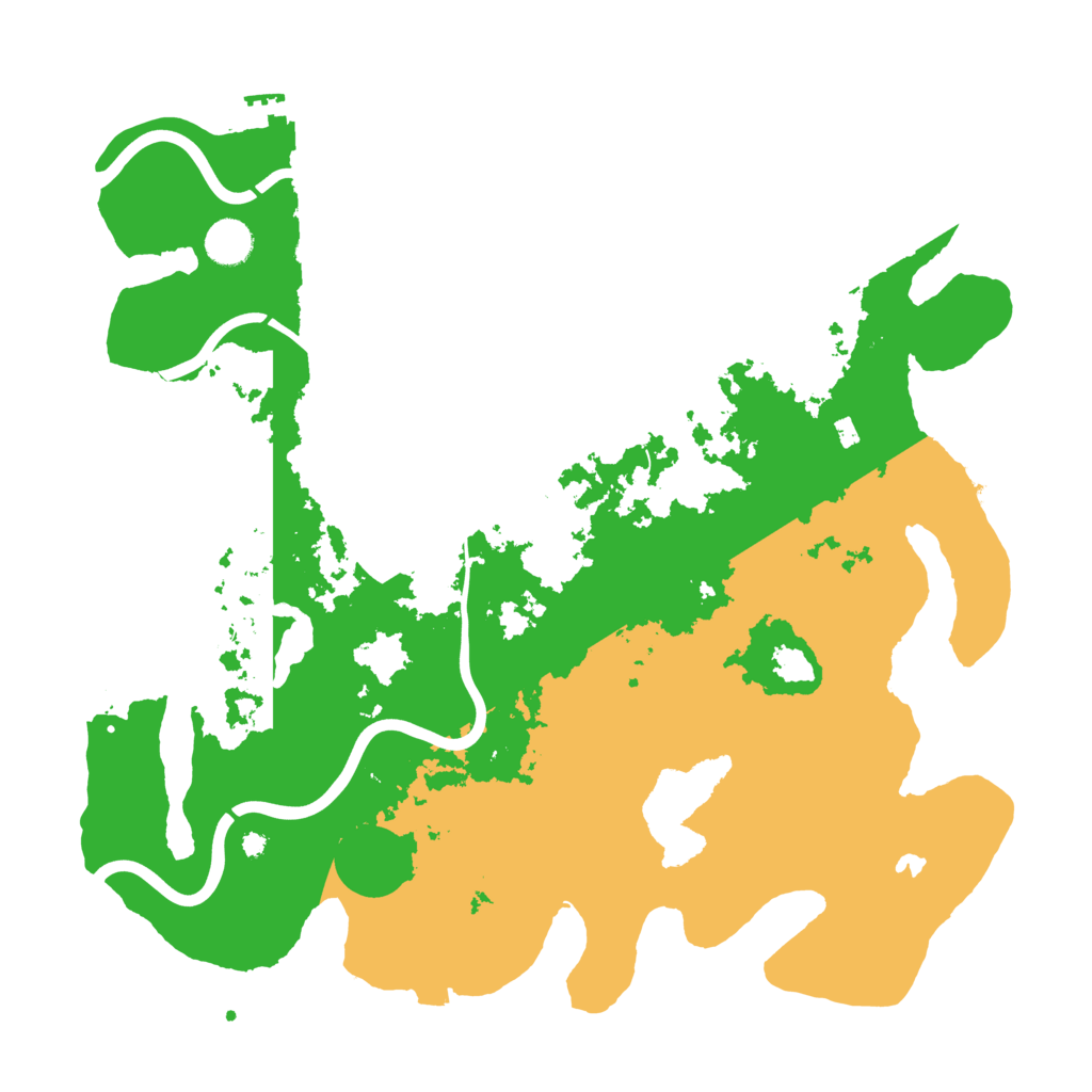 Biome Rust Map: Procedural Map, Size: 4100, Seed: 38182606