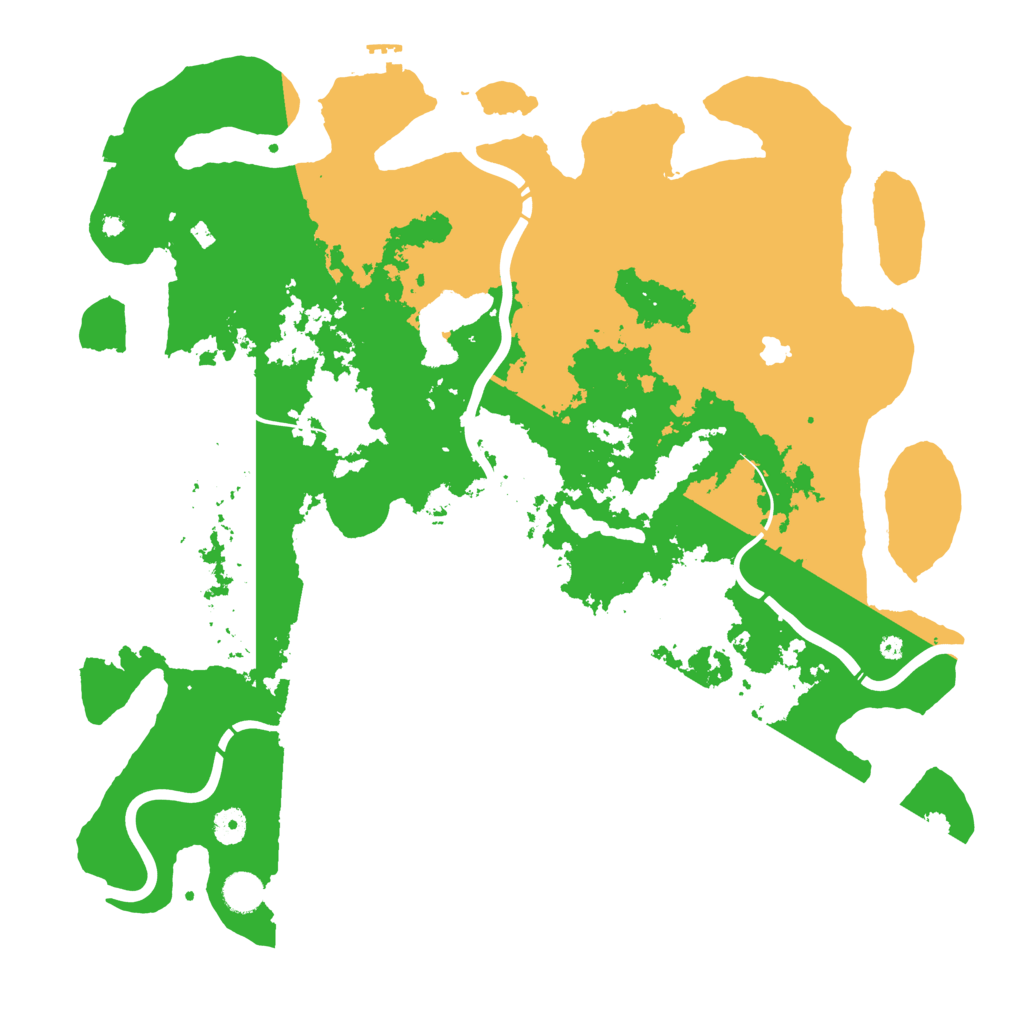 Biome Rust Map: Procedural Map, Size: 4400, Seed: 3478290