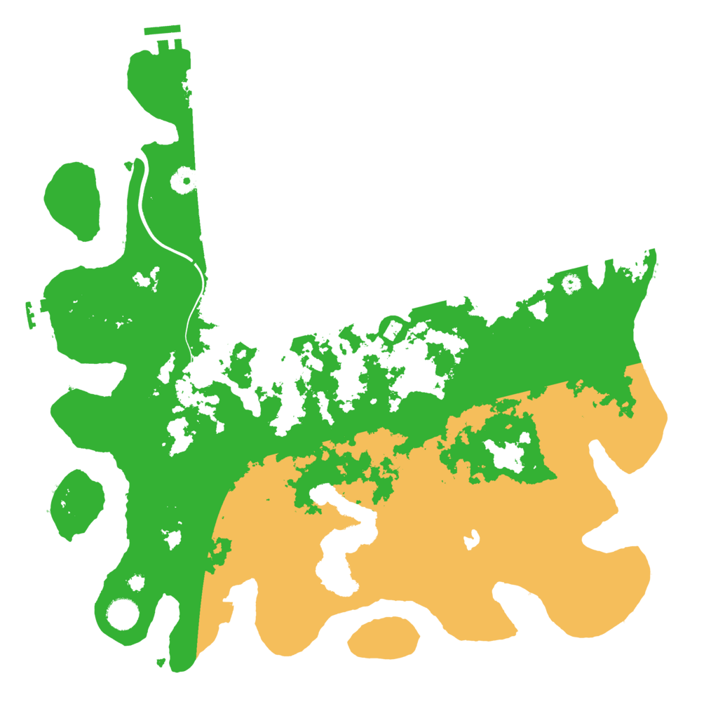 Biome Rust Map: Procedural Map, Size: 4000, Seed: 86199654
