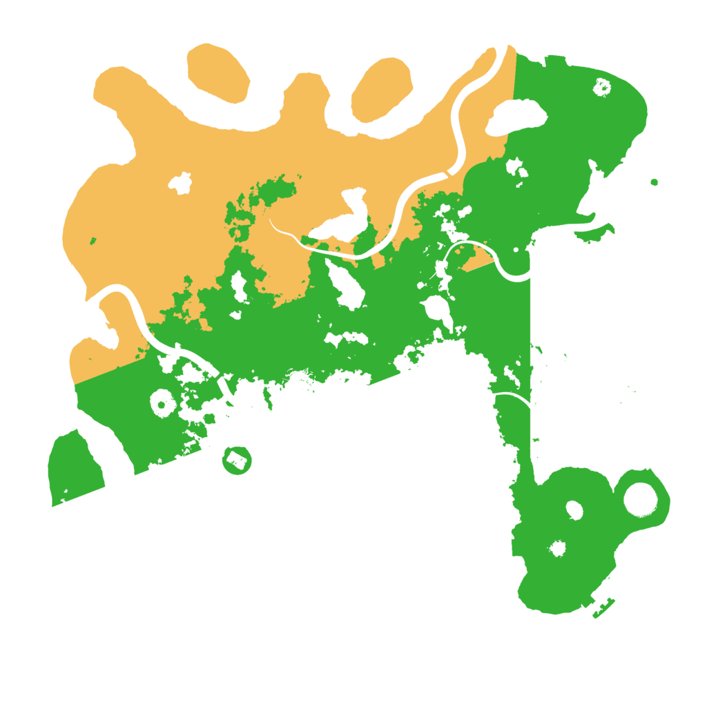 Biome Rust Map: Procedural Map, Size: 4000, Seed: 44120794