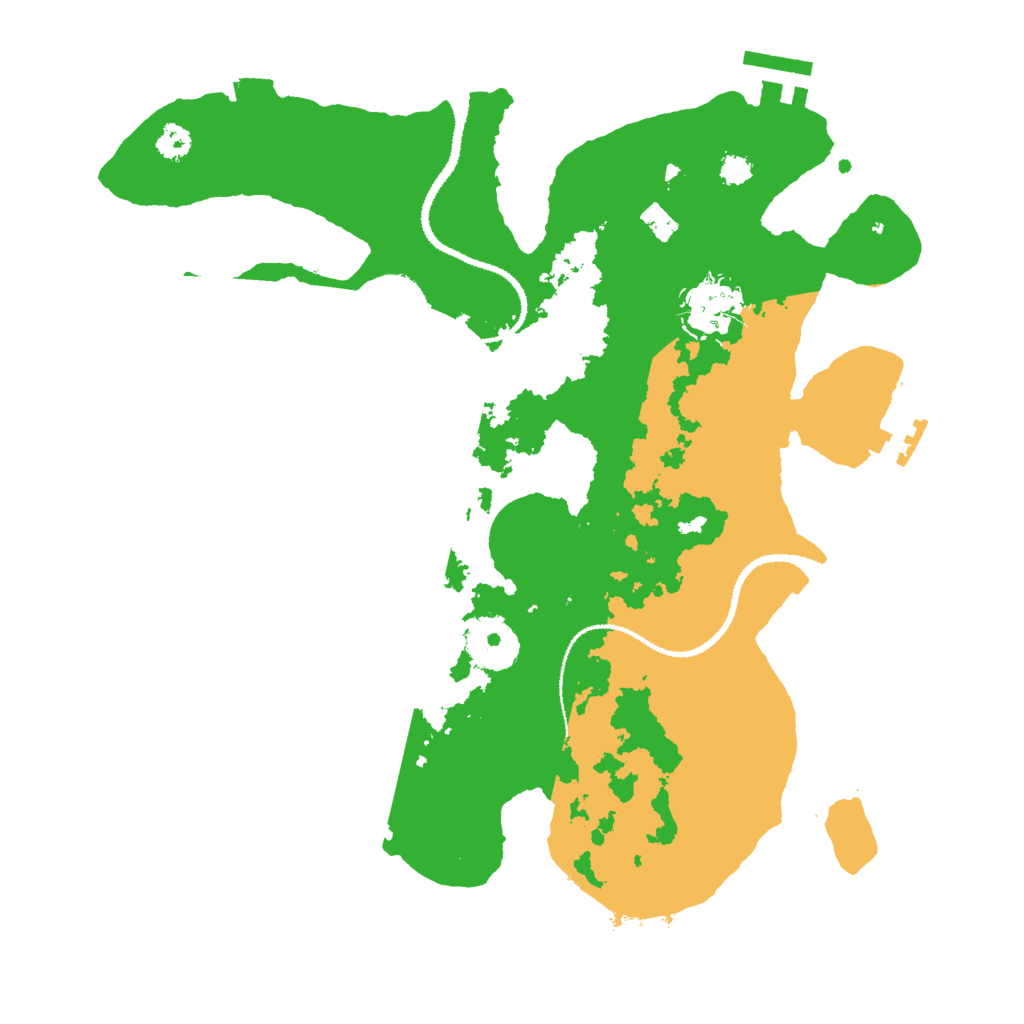 Biome Rust Map: Procedural Map, Size: 3000, Seed: 1906041182