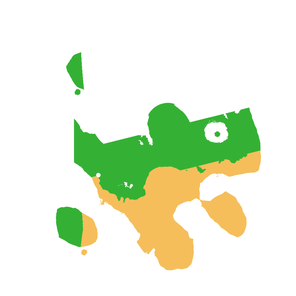 Biome Rust Map: Procedural Map, Size: 2000, Seed: 928617601