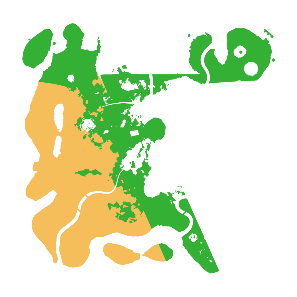 Biome Rust Map: Procedural Map, Size: 3750, Seed: 2119125208