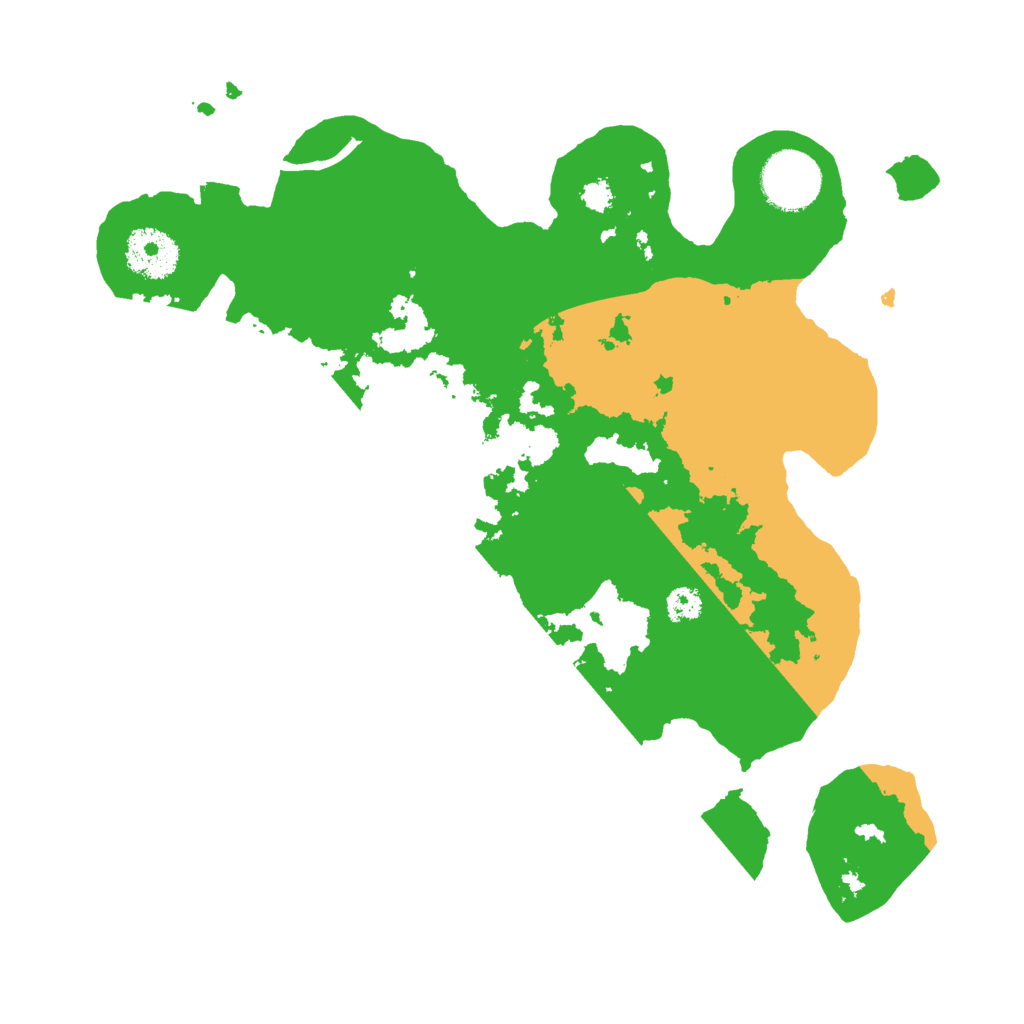 Biome Rust Map: Procedural Map, Size: 3000, Seed: 271828182