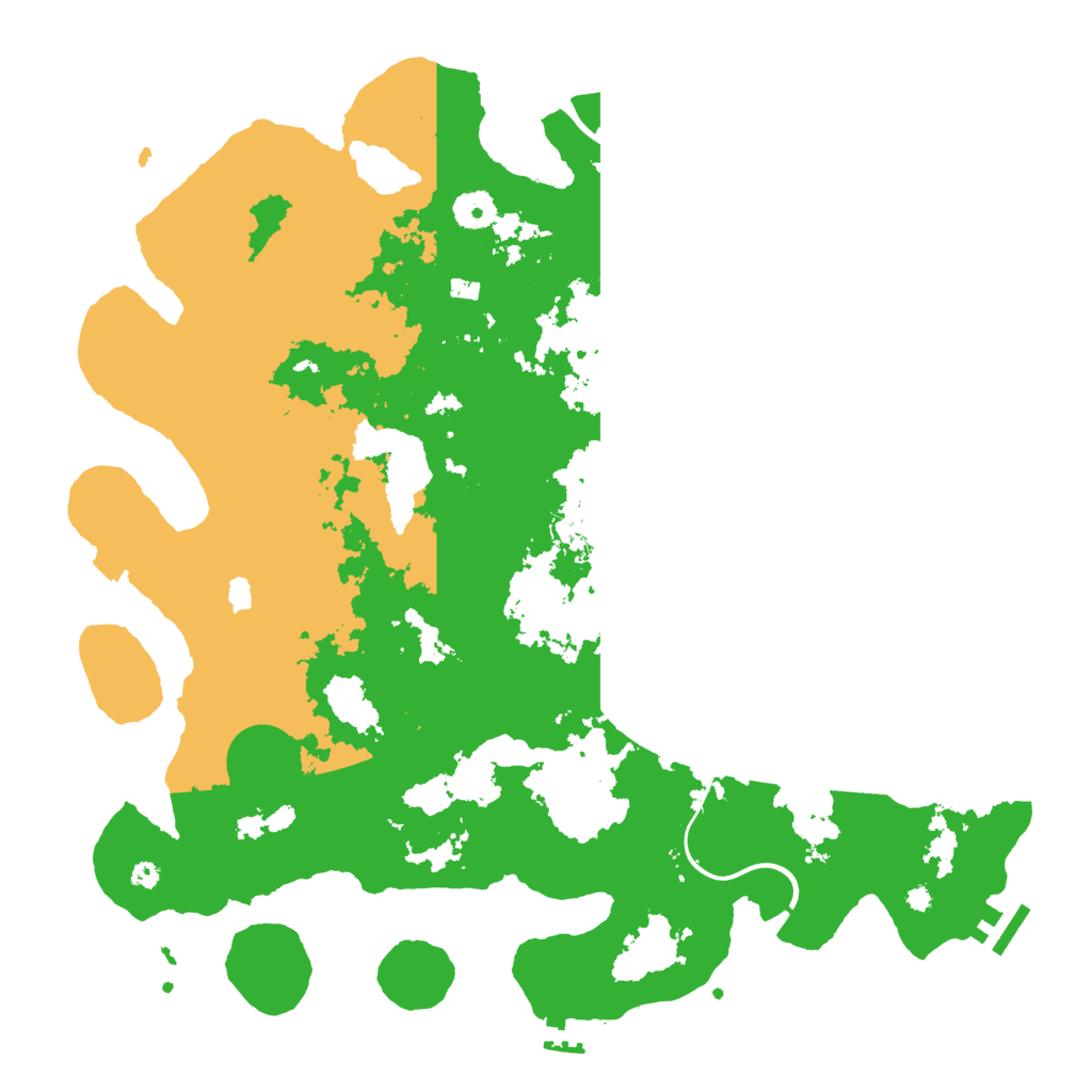 Biome Rust Map: Procedural Map, Size: 4000, Seed: 70132935
