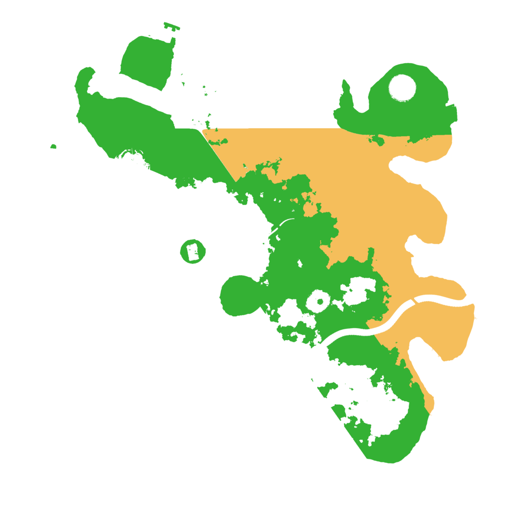 Biome Rust Map: Procedural Map, Size: 3400, Seed: 85232000