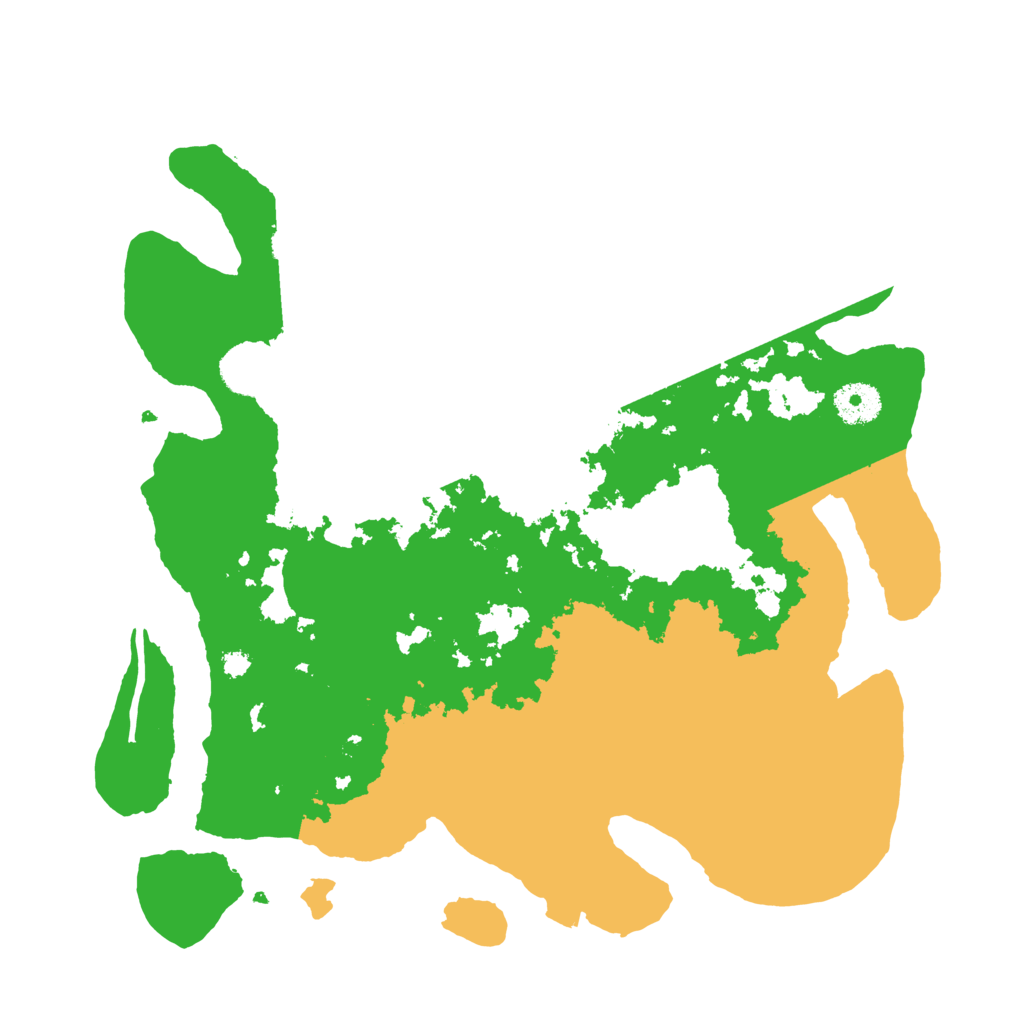 Biome Rust Map: Procedural Map, Size: 3500, Seed: 202367