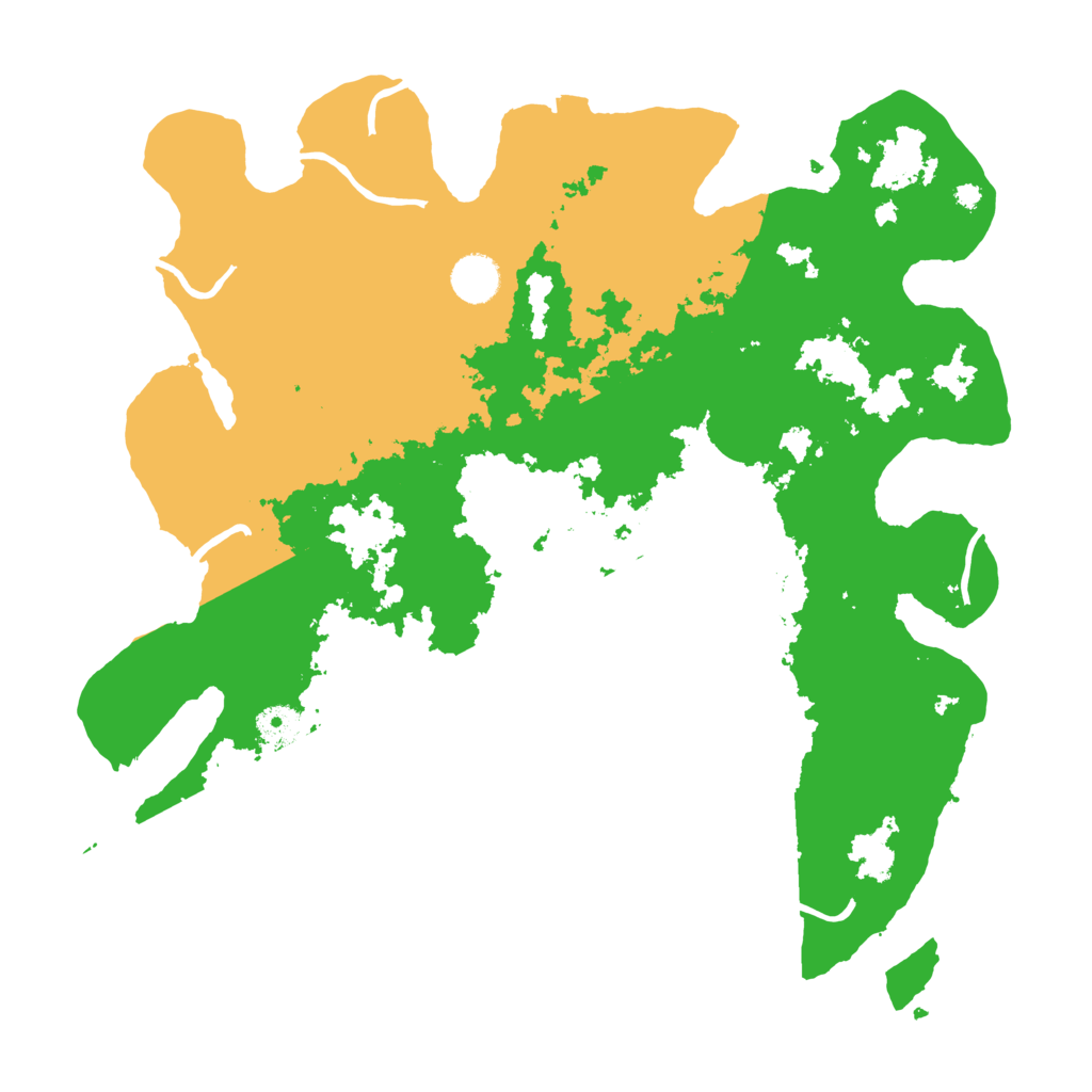 Biome Rust Map: Procedural Map, Size: 3950, Seed: 37902235