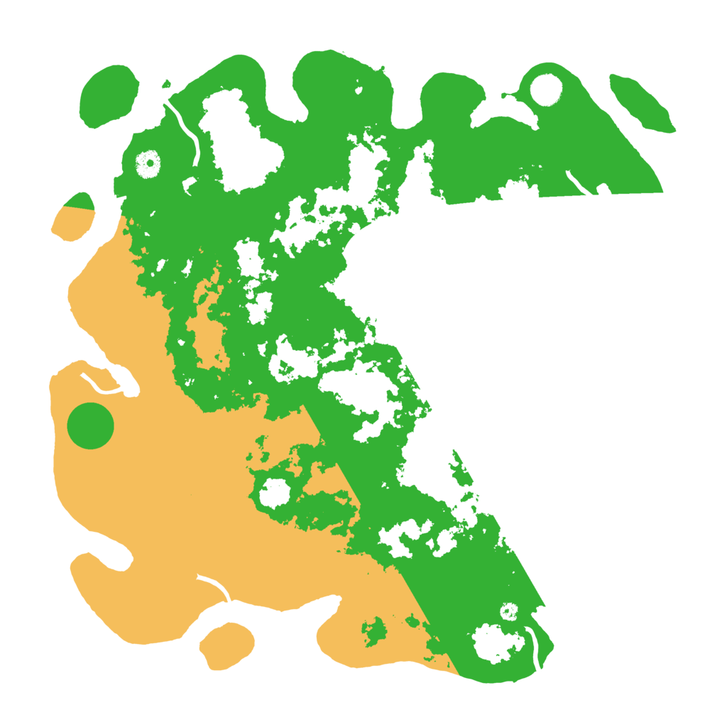 Biome Rust Map: Procedural Map, Size: 4100, Seed: 81729583