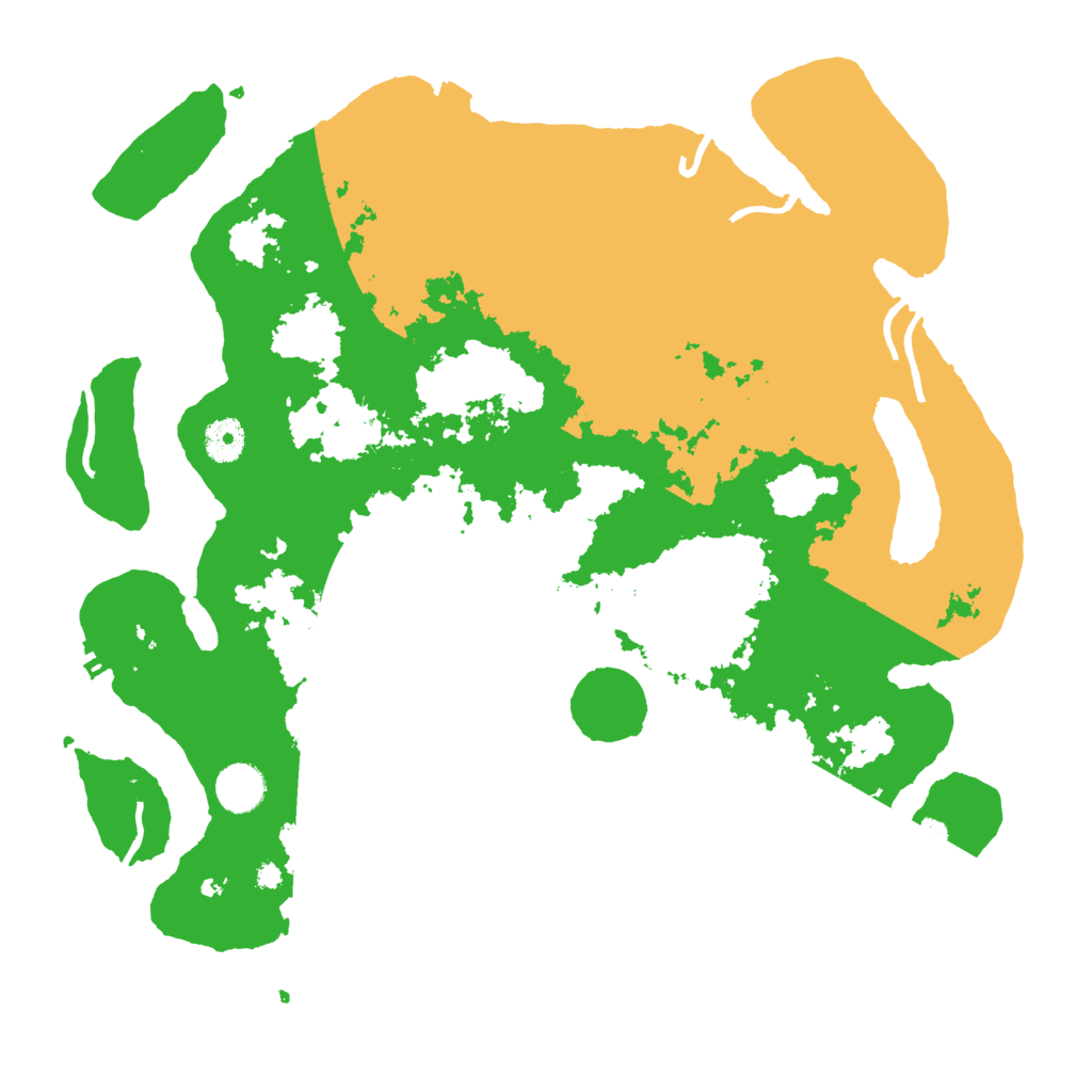 Biome Rust Map: Procedural Map, Size: 3900, Seed: 3465566