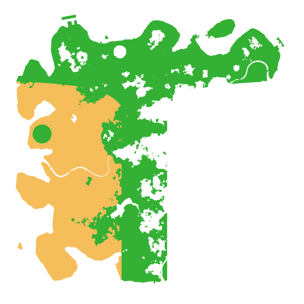 Biome Rust Map: Procedural Map, Size: 4250, Seed: 6433227