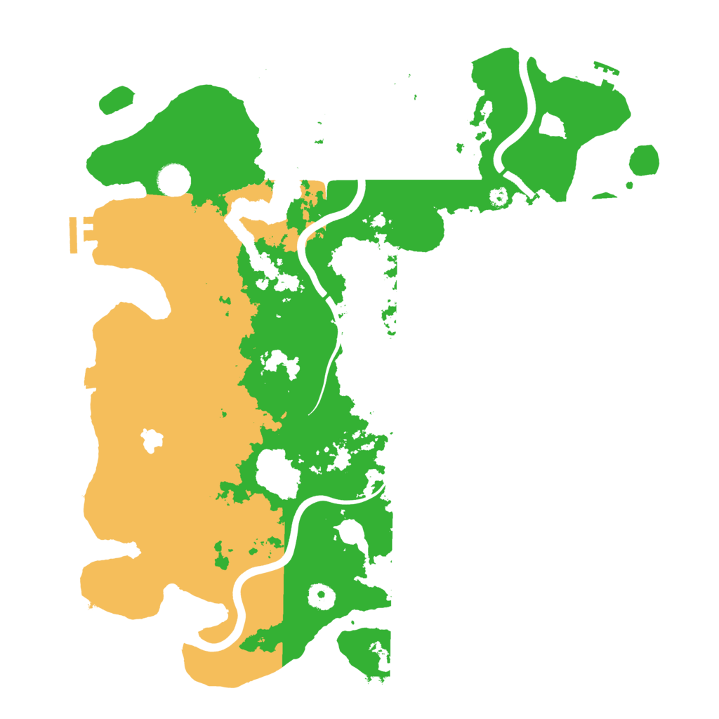 Biome Rust Map: Procedural Map, Size: 4000, Seed: 47626896