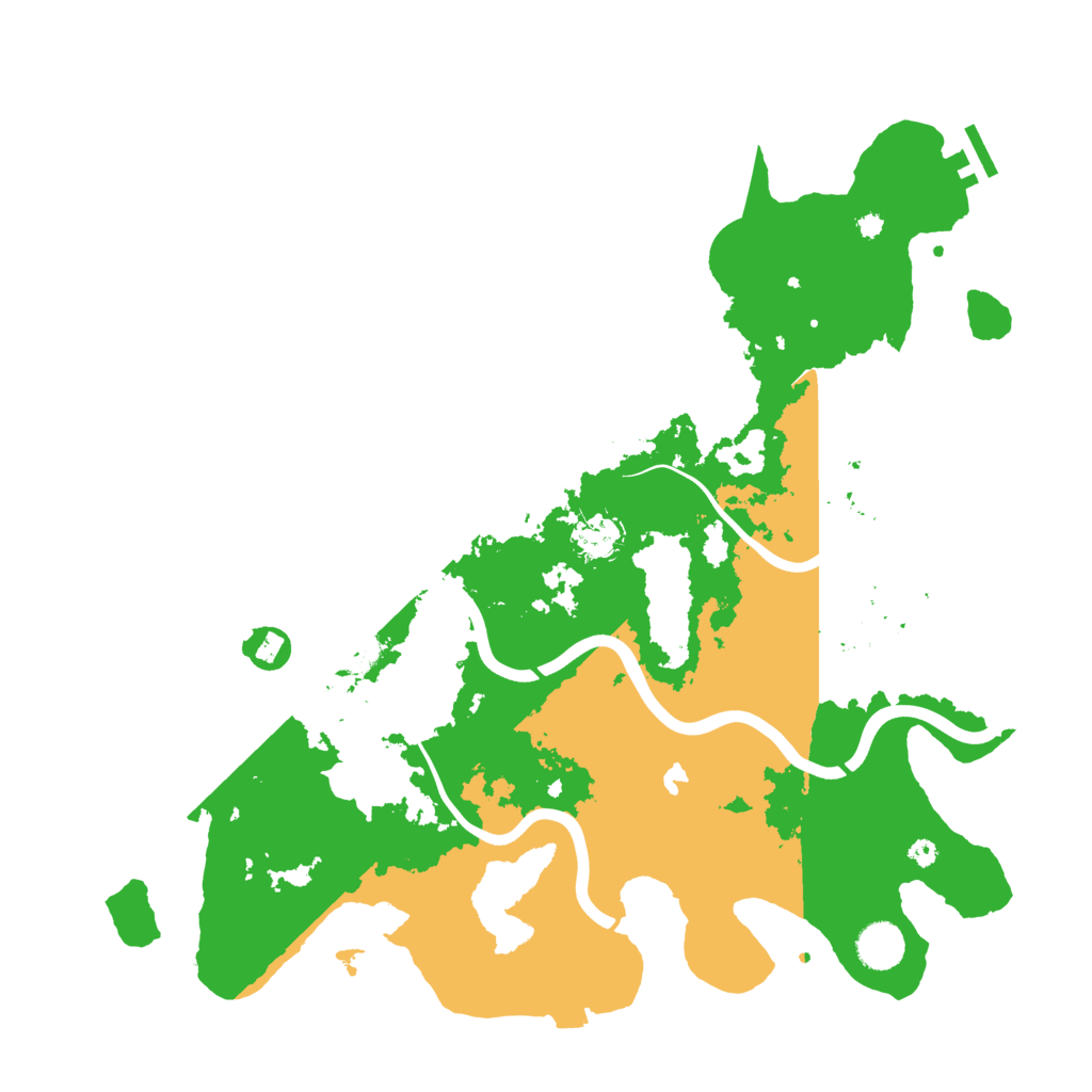 Biome Rust Map: Procedural Map, Size: 4000, Seed: 31149