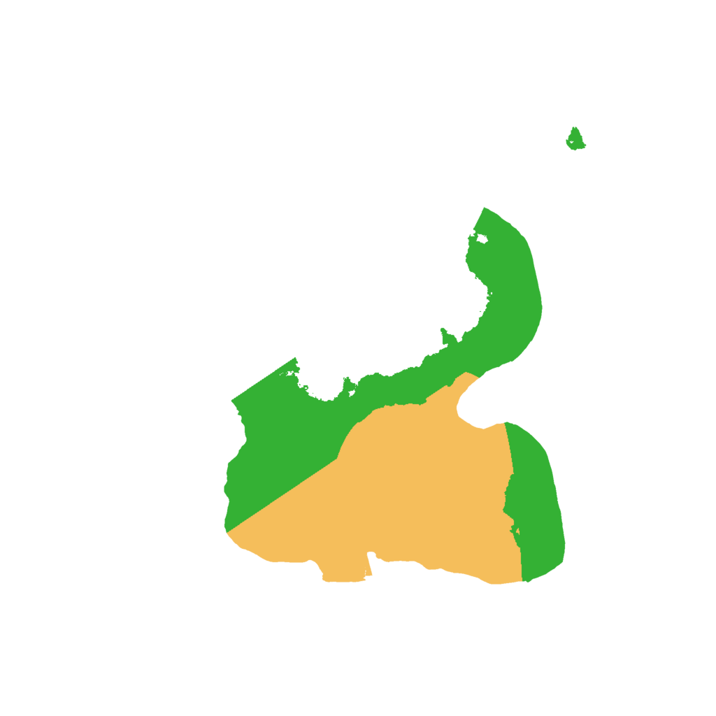 Biome Rust Map: Procedural Map, Size: 1700, Seed: 1300763516