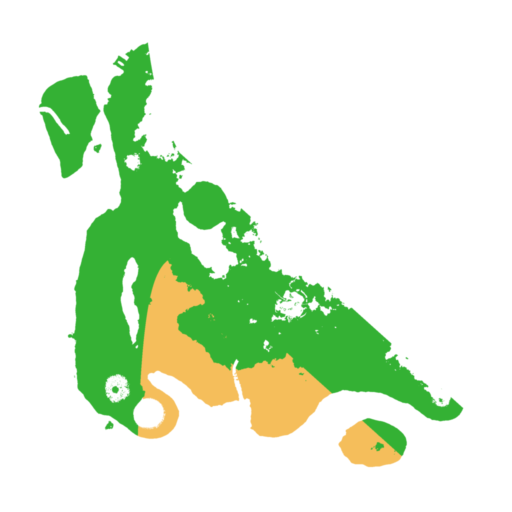 Biome Rust Map: Procedural Map, Size: 3000, Seed: 112611