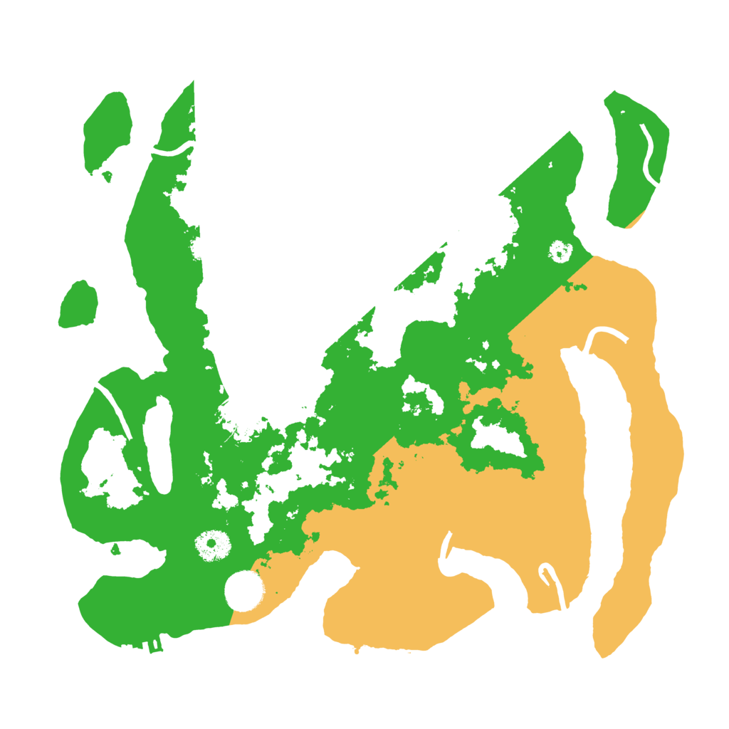 Biome Rust Map: Procedural Map, Size: 3300, Seed: 1602627445