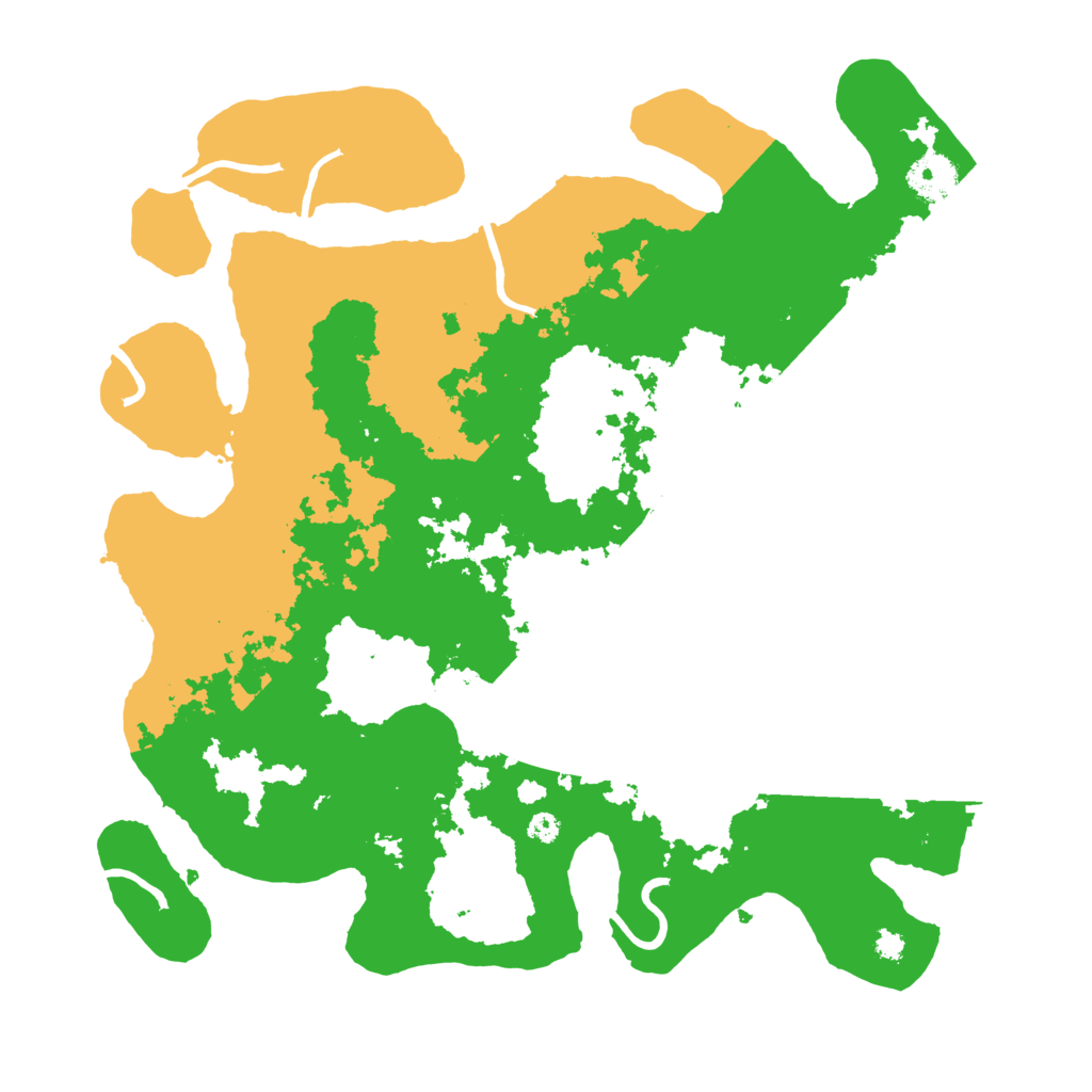 Biome Rust Map: Procedural Map, Size: 3650, Seed: 15831769