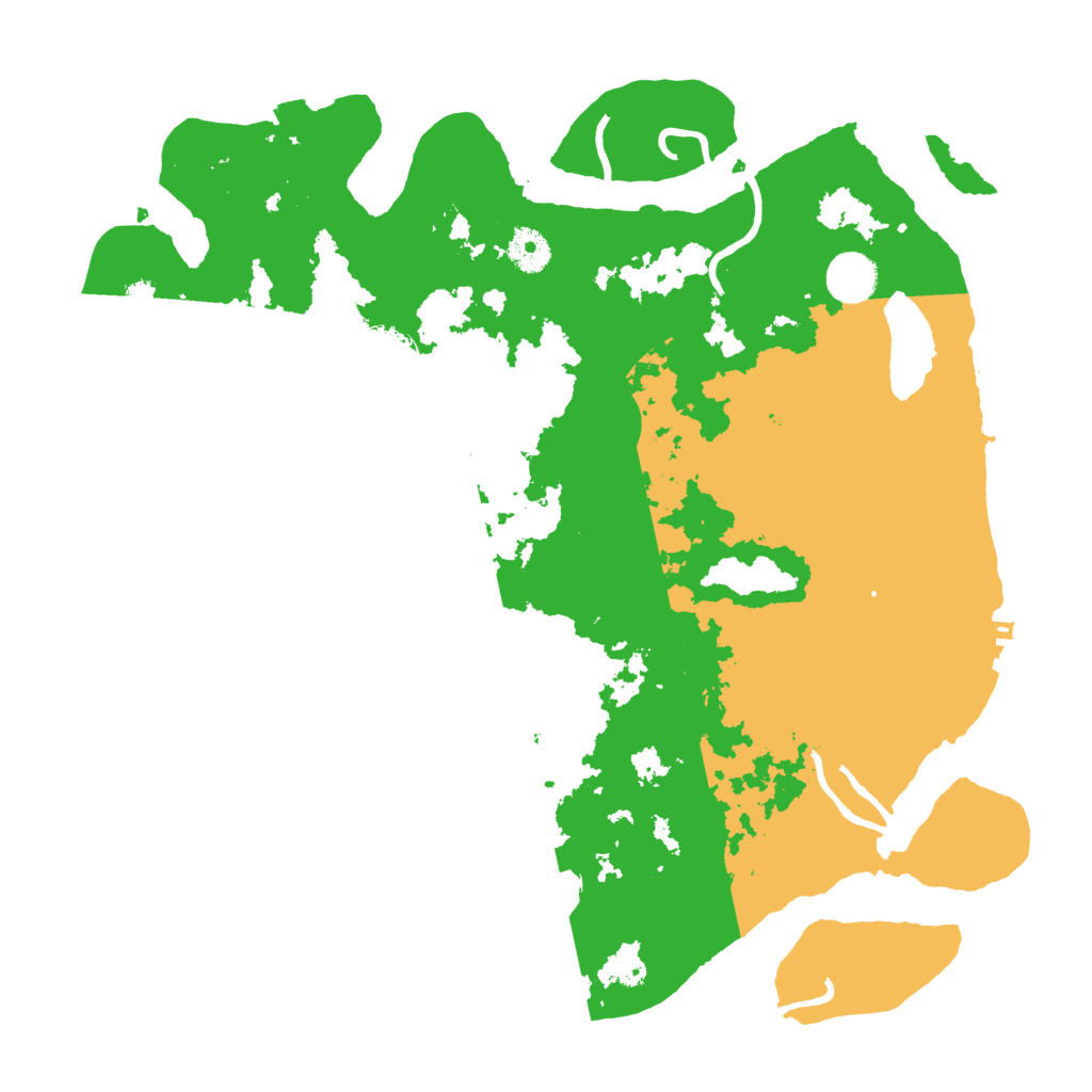 Biome Rust Map: Procedural Map, Size: 3850, Seed: 58978085