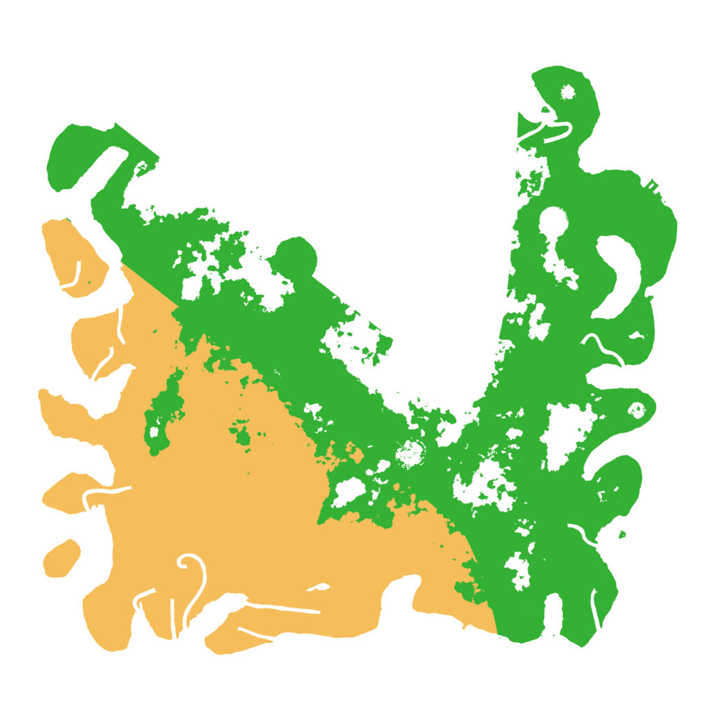 Biome Rust Map: Procedural Map, Size: 4500, Seed: 1957827577