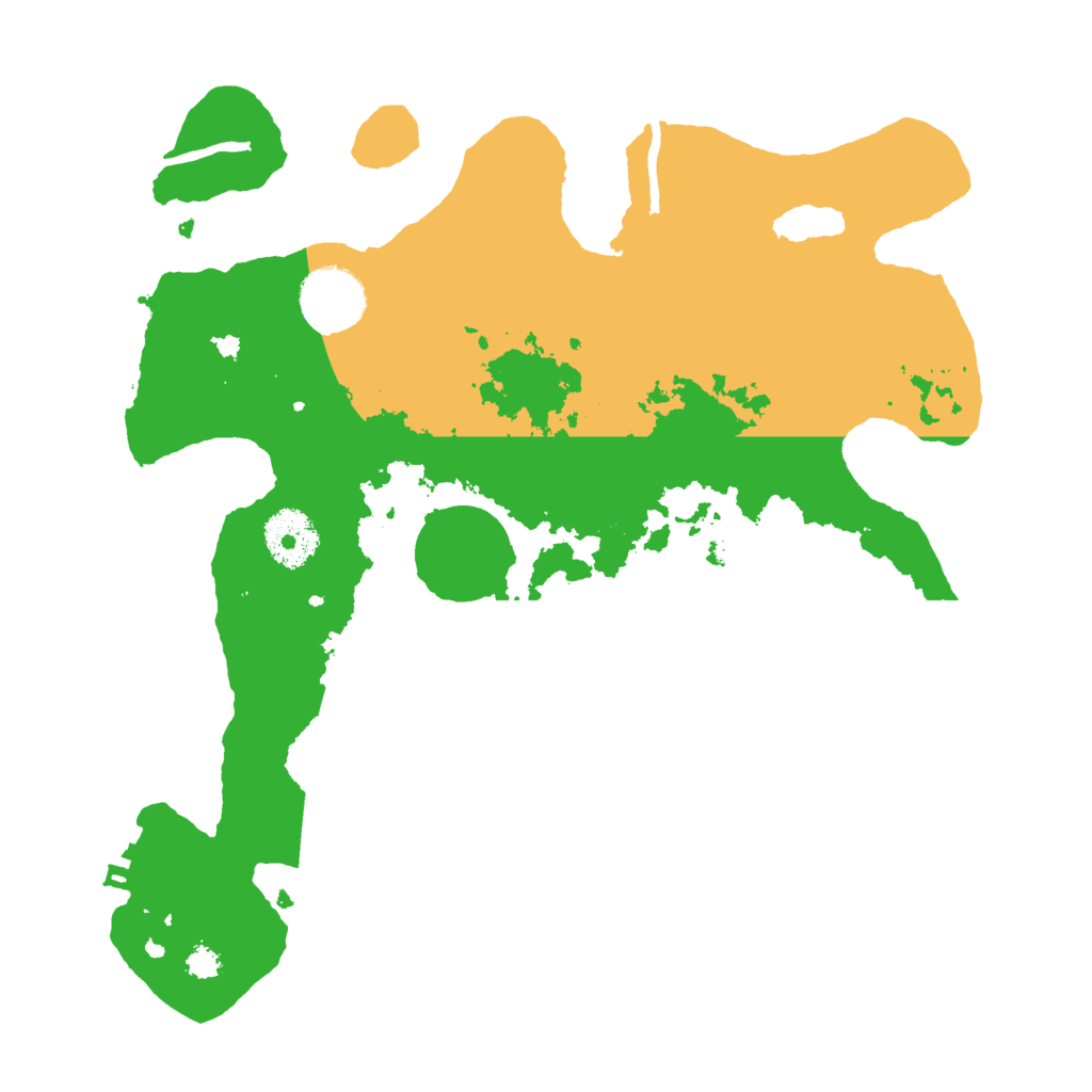 Biome Rust Map: Procedural Map, Size: 3000, Seed: 85496254