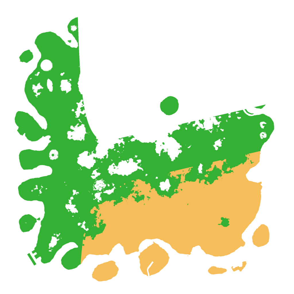 Biome Rust Map: Procedural Map, Size: 4500, Seed: 825762878