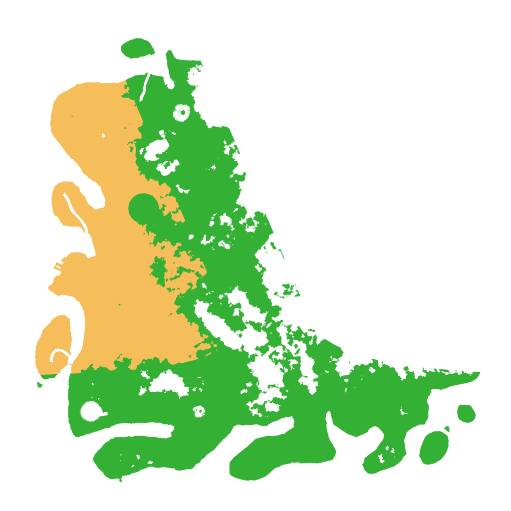 Biome Rust Map: Procedural Map, Size: 4500, Seed: 2139756184