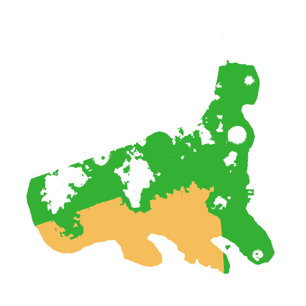 Biome Rust Map: Procedural Map, Size: 3000, Seed: 2778