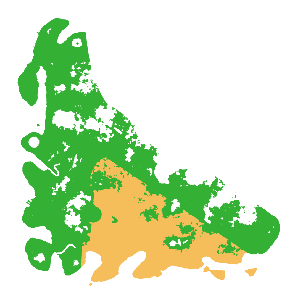 Biome Rust Map: Procedural Map, Size: 5000, Seed: 4325231