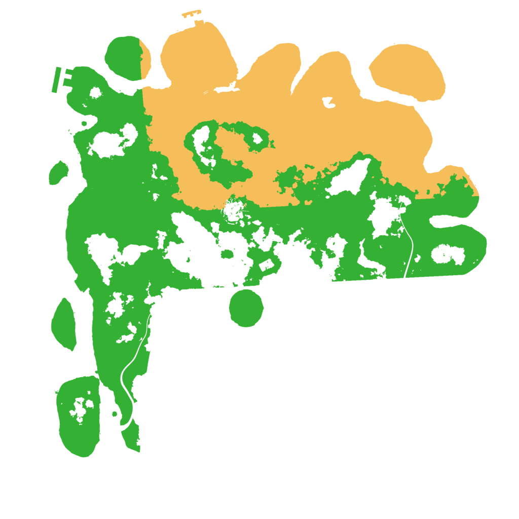 Biome Rust Map: Procedural Map, Size: 4069, Seed: 8469487