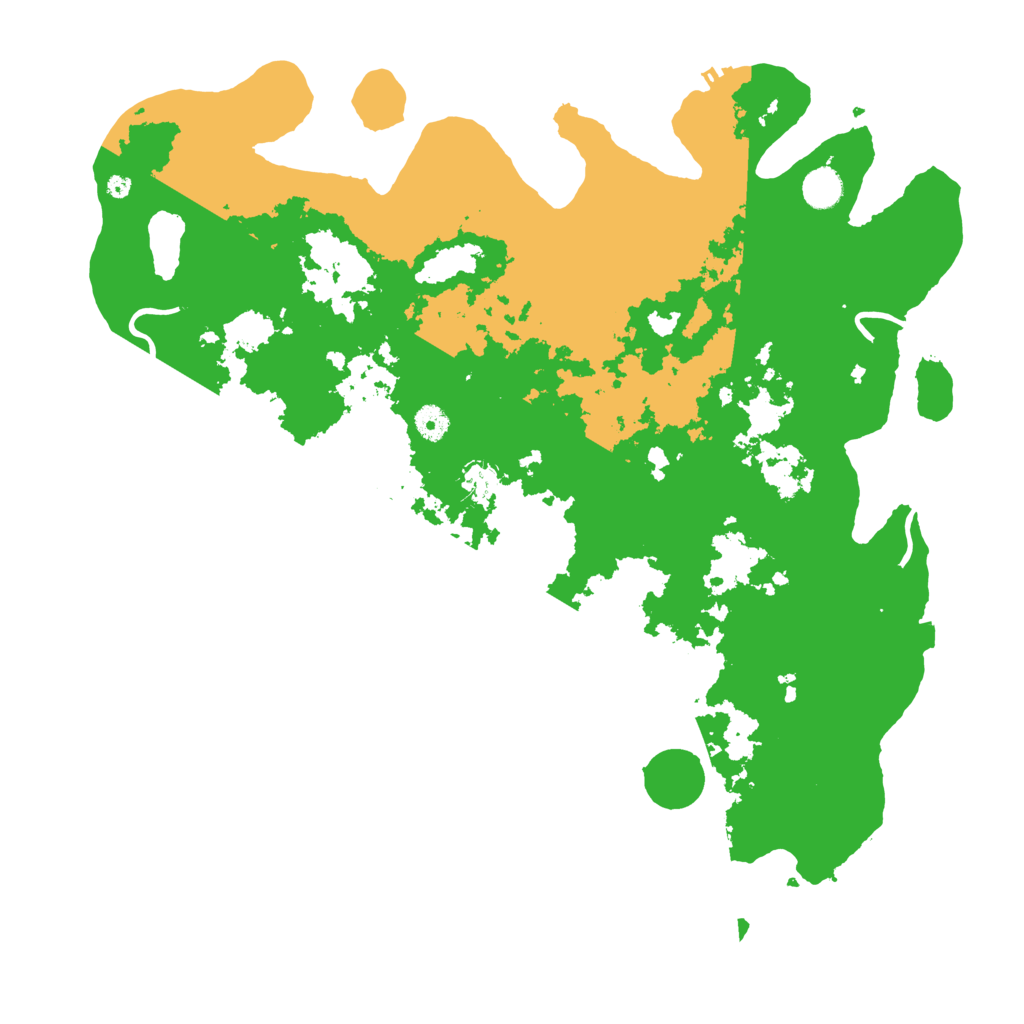 Biome Rust Map: Procedural Map, Size: 4500, Seed: 1620489587