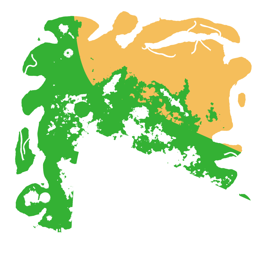 Biome Rust Map: Procedural Map, Size: 4500, Seed: 1833644748