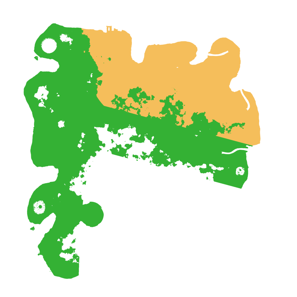 Biome Rust Map: Procedural Map, Size: 3500, Seed: 861835