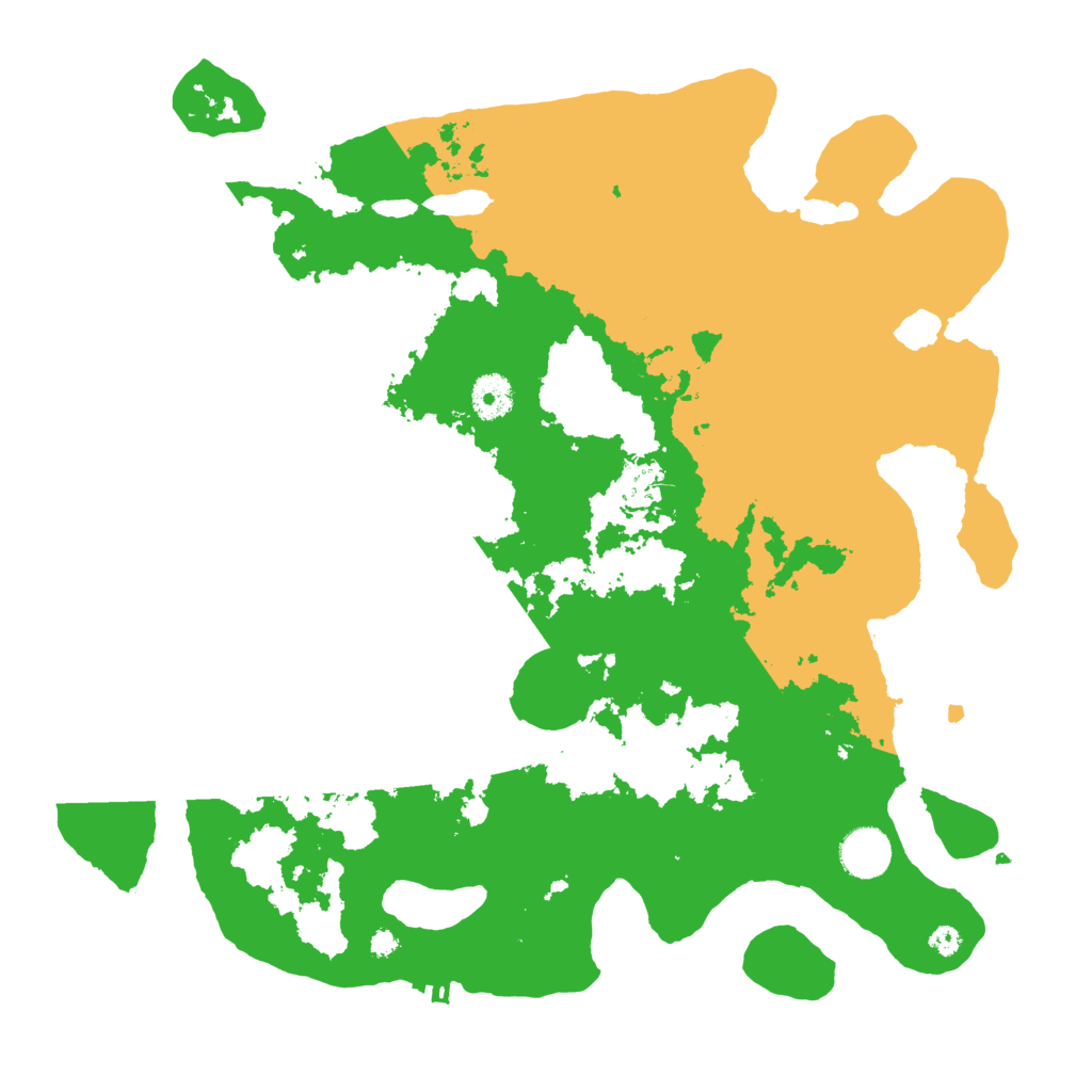 Biome Rust Map: Procedural Map, Size: 3750, Seed: 46016515