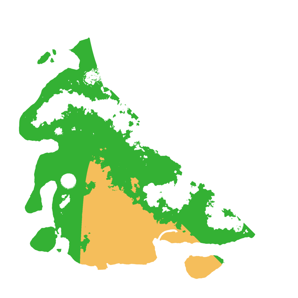 Biome Rust Map: Procedural Map, Size: 3450, Seed: 7614987