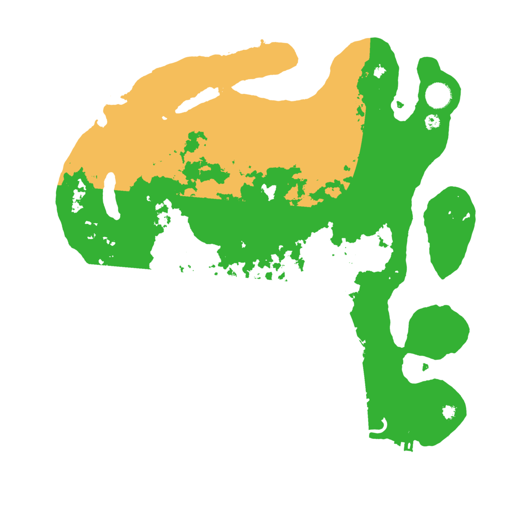 Biome Rust Map: Procedural Map, Size: 3450, Seed: 18796266