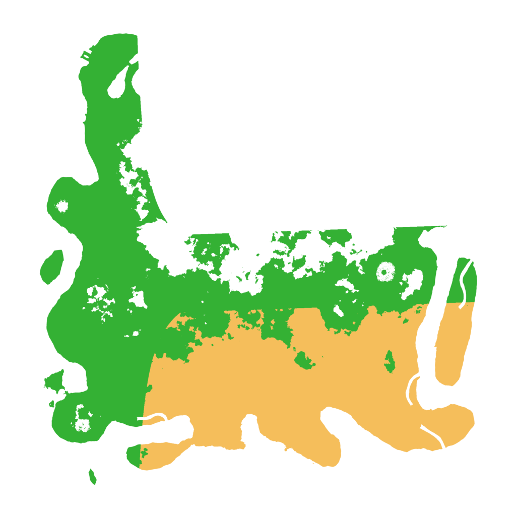 Biome Rust Map: Procedural Map, Size: 4000, Seed: 31148091