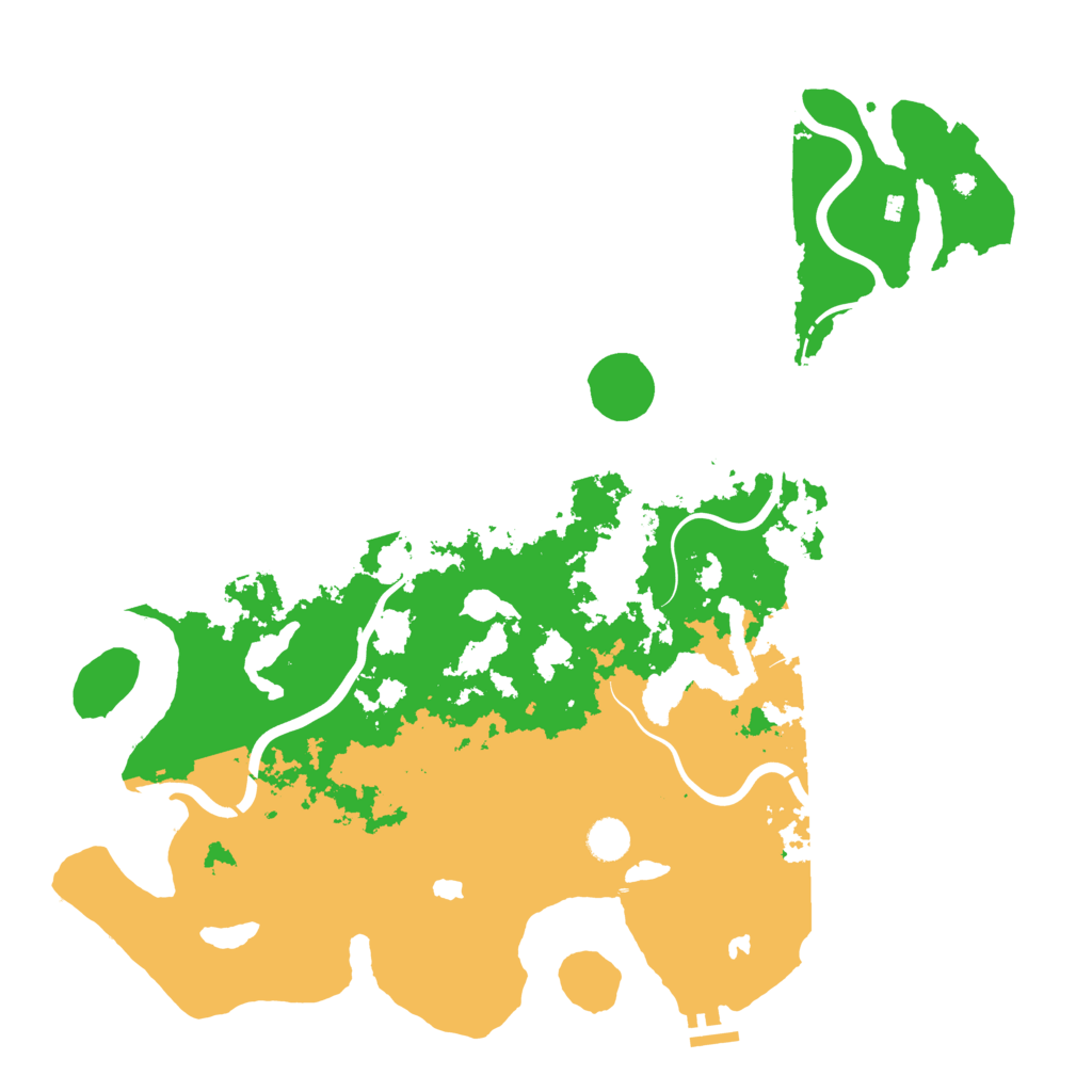 Biome Rust Map: Procedural Map, Size: 4500, Seed: 297523731