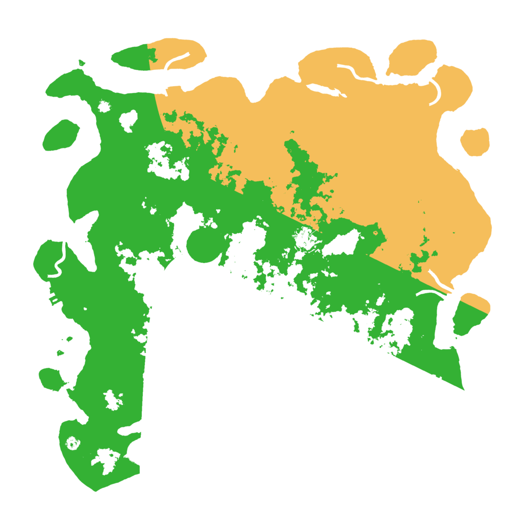 Biome Rust Map: Procedural Map, Size: 4000, Seed: 8870325