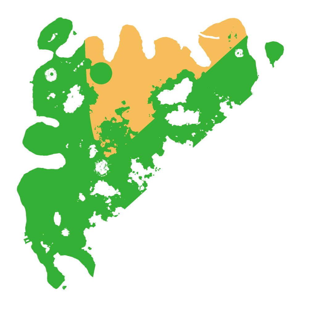 Biome Rust Map: Procedural Map, Size: 3800, Seed: 20