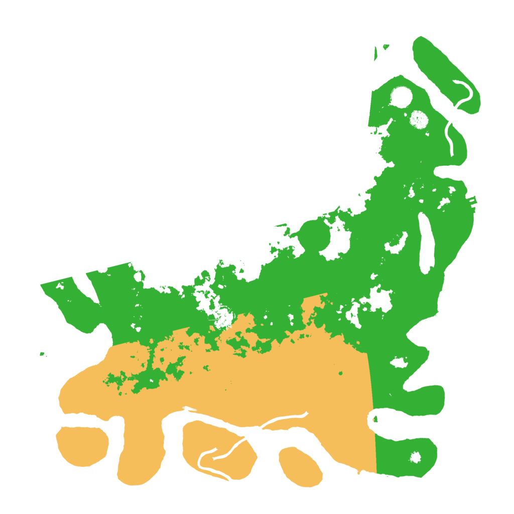 Biome Rust Map: Procedural Map, Size: 4250, Seed: 42009637