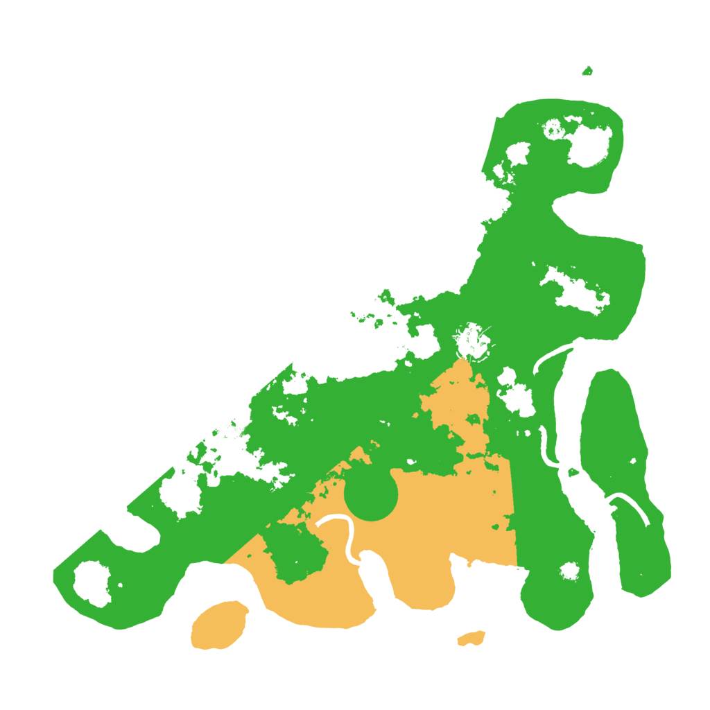 Biome Rust Map: Procedural Map, Size: 3500, Seed: 973900523