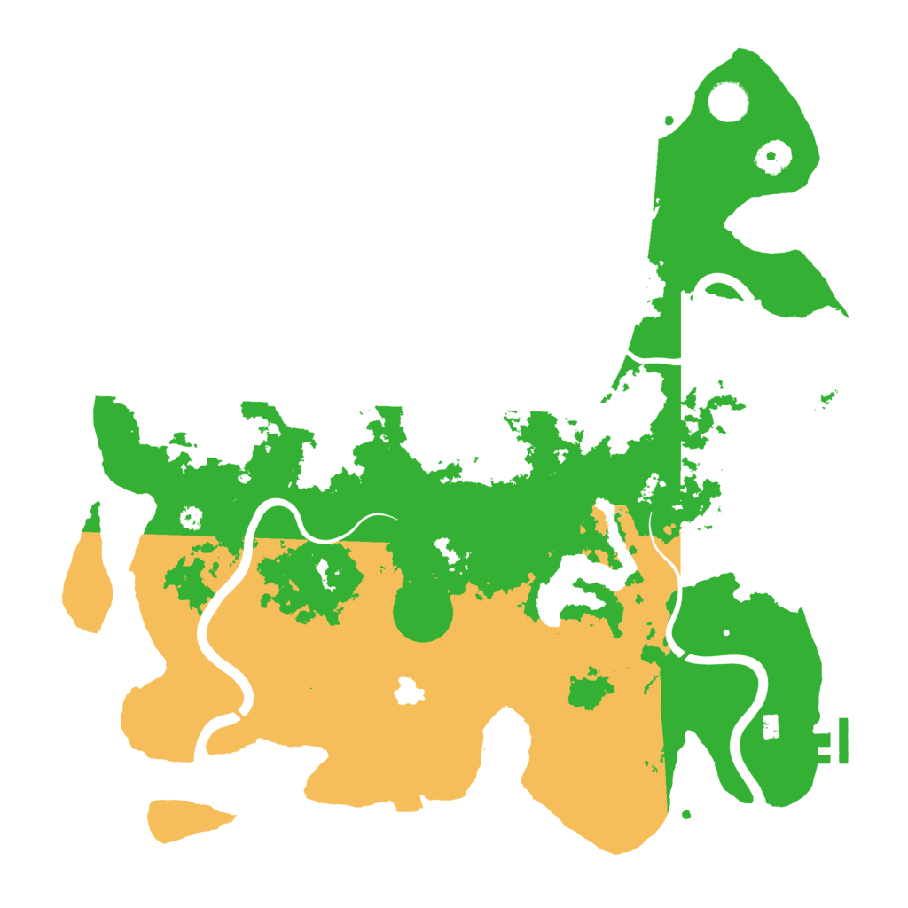 Biome Rust Map: Procedural Map, Size: 4000, Seed: 1672164691